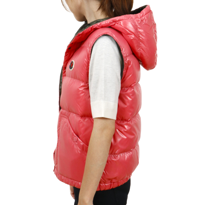 多慶屋公式サイト / モンクレール MONCLER レディース ダウンベスト ジレ AVAL 1A00046 68950 539 ピンク【PINK】