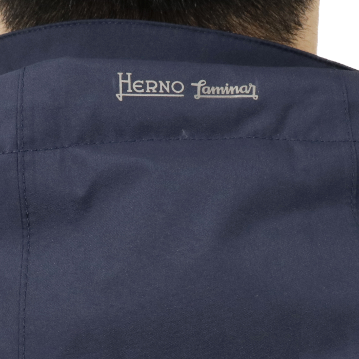 ヘルノ HERNO メンズ コート PI107UL 9201 ブルー【BLUE】 46