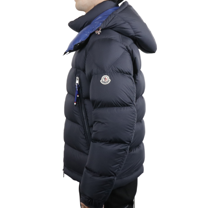 MONCLER POIRIER フード付き ナイロンダウンジャケット Navy - moin.moinsl.ir