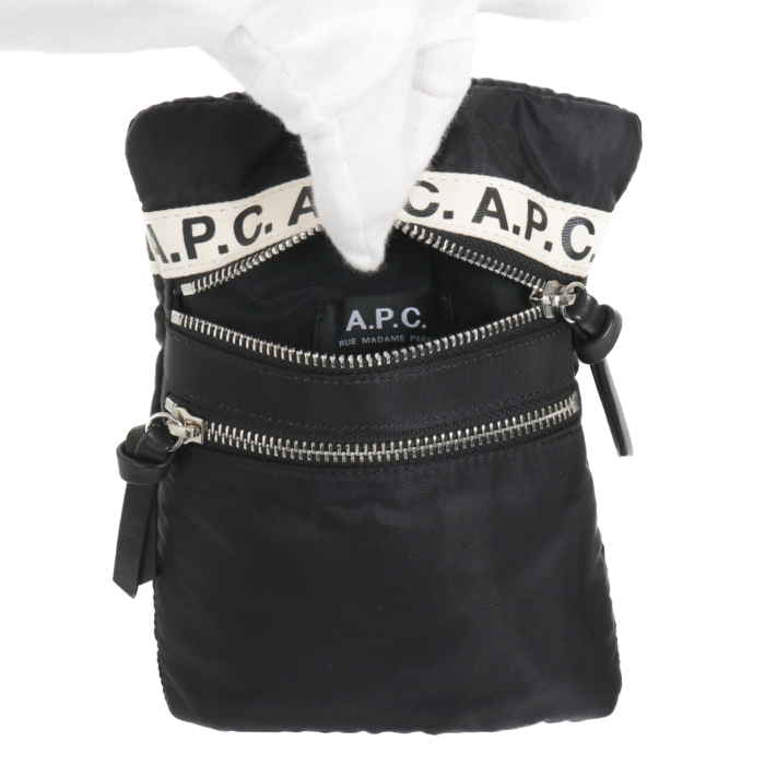 アーペーセー APC ショルダーバッグ PAACL H63390 ブラック ユニセックス レディース メンズ
