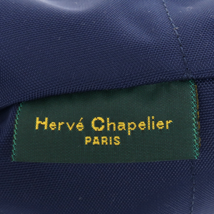 エルベシャプリエ Herve Chapelier 舟形 トートバッグ Sサイズ 901N 14 14 ブルーニュイ×ブルーニュイ レディース