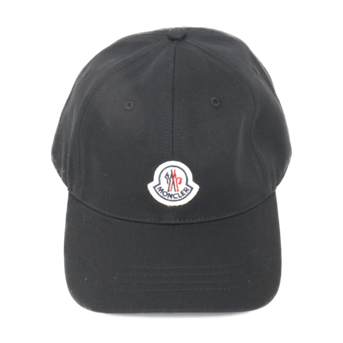 モンクレール MONCLER ベースボールキャップ 帽子 3B00035 V0090 999 ブラック メンズ レディース ユニセックス