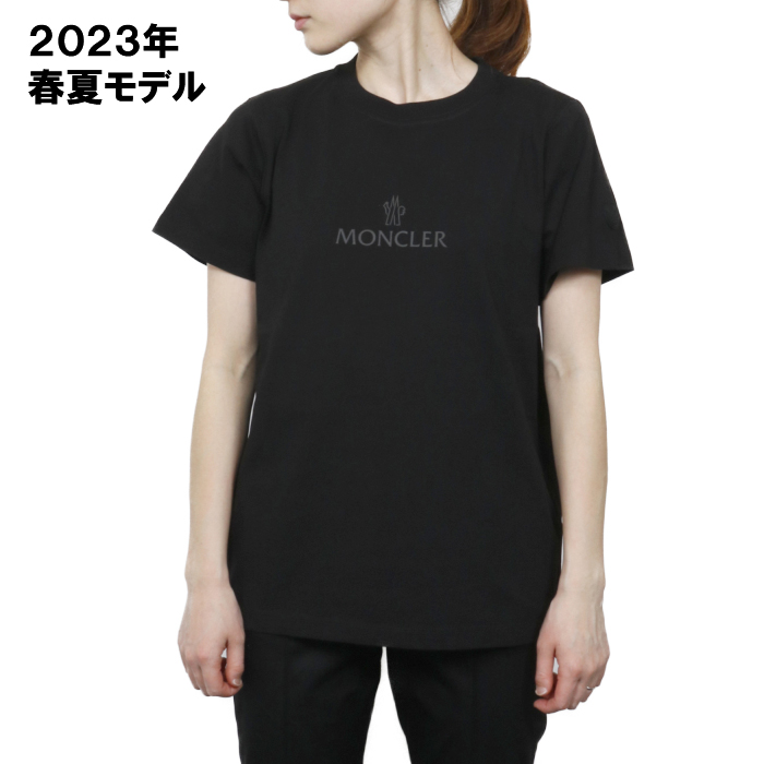 モンクレール MONCLER レディース Tシャツ 8C00005 829H8 999 ブラック