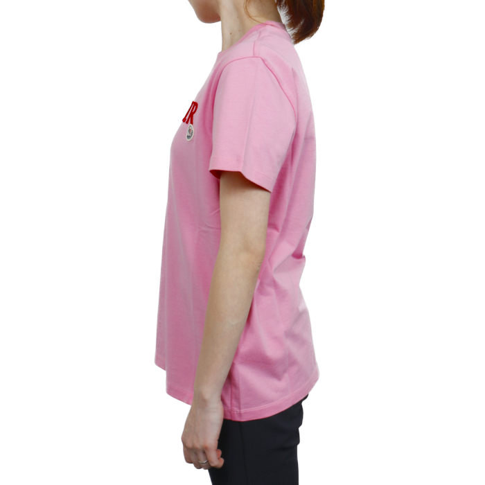 モンクレール MONCLER レディース Tシャツ 8C00009 829HP 52A ピンク【S】