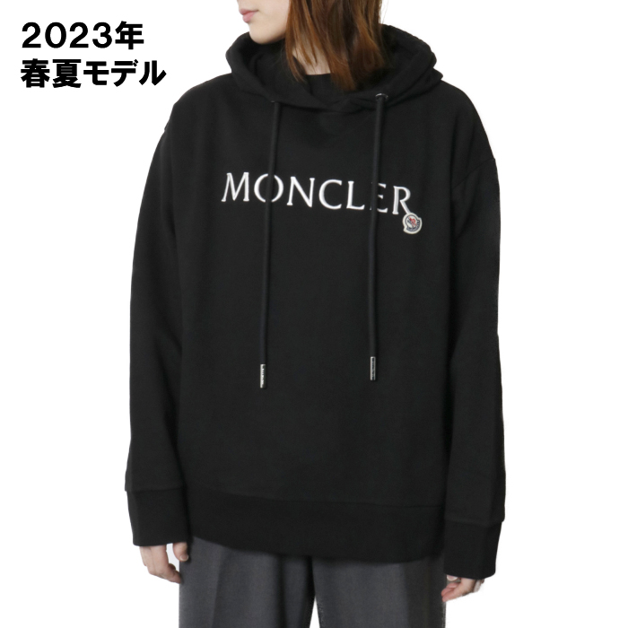モンクレール MONCLER レディース スウェット 8G00016 899WC 999 ブラック【S】