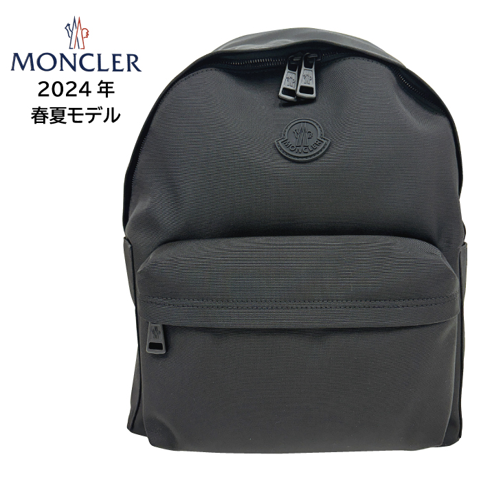 MONCLER モンクレール メンズ バックパック リュック バッグ 5A00003 M3819 ブラック BLACK 黒