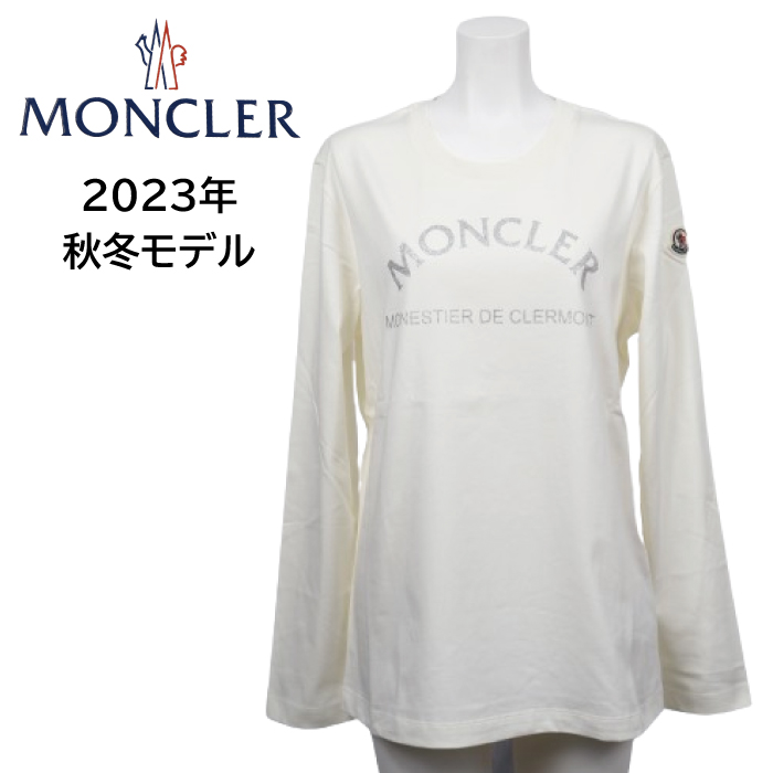 モンクレール MONCLER レディース カットソー 8D00003 829HP ホワイト WHITE 白