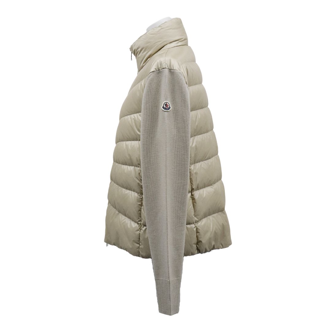 MONCLER モンクレール レディース ダウンジャケット9B00024 M1131 ベージュ BEIGE サイズXS アウター ロゴパッチ