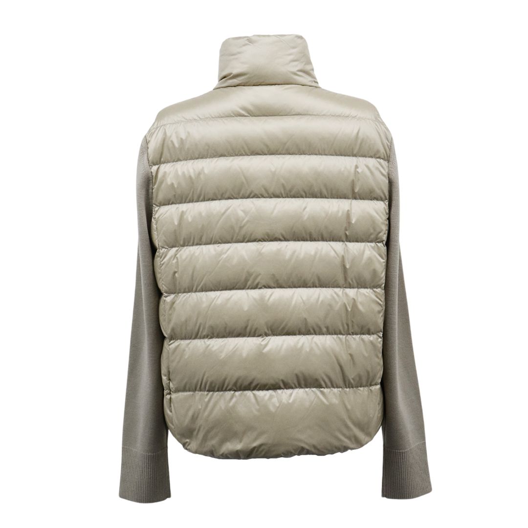 MONCLER モンクレール レディース ダウンジャケット9B00024 M1131 ベージュ BEIGE サイズXS アウター ロゴパッチ