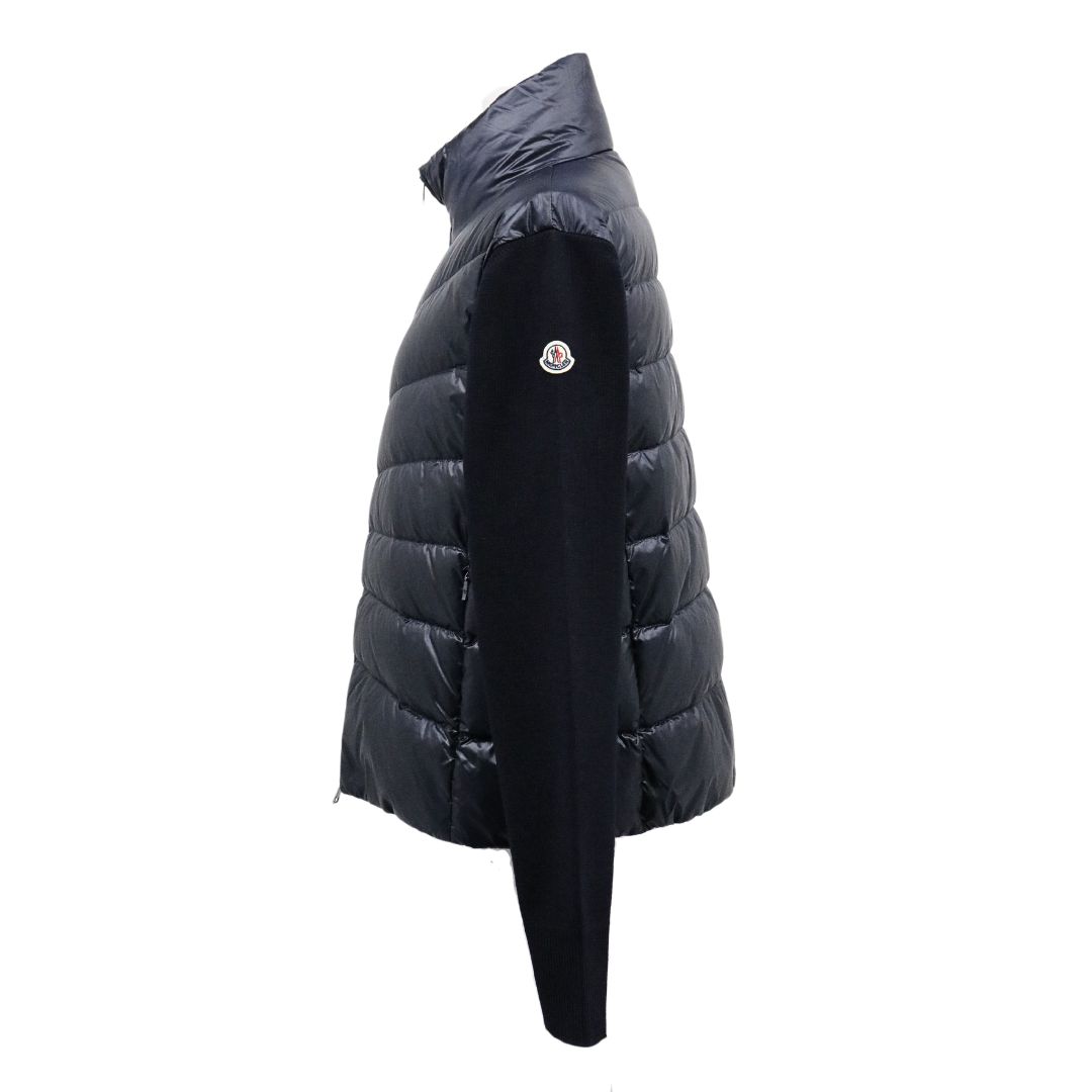 MONCLER モンクレール レディース ダウンジャケット9B00024 M1131 ネイビー NAVY 紺 サイズ XS アウター ロゴパッチ