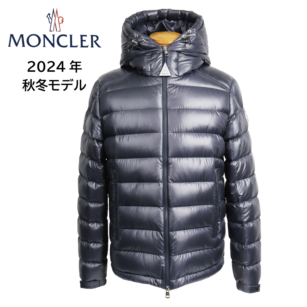 多慶屋公式サイト / MONCLER BESINES モンクレール ベシネス メンズ ダウンジャケット 1A00003 597EX ネイビー NAVY  紺 ショート丈 インナーフード＆フード付き ロゴ