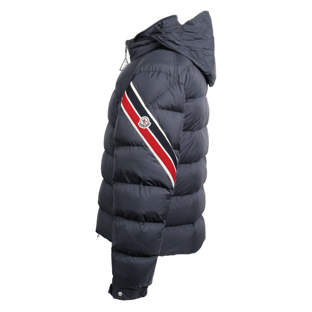 【完売御礼】MONCLER SOLAYAN モンクレール ソラヤン メンズ ダウンジャケット 1A00066 549SK ネイビー NAVY 紺 サイズ1