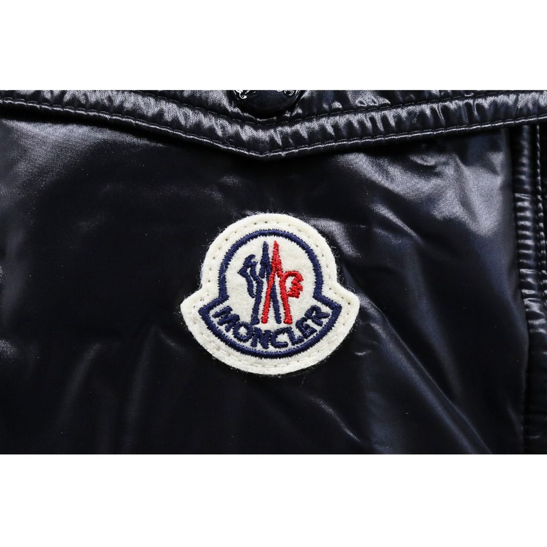 MONCLER MAYA モンクレール マヤ メンズ ダウンジャケット 1A53600 68950 ブラック BLACK 黒 サイズ2 アウター フード ロゴパッチ