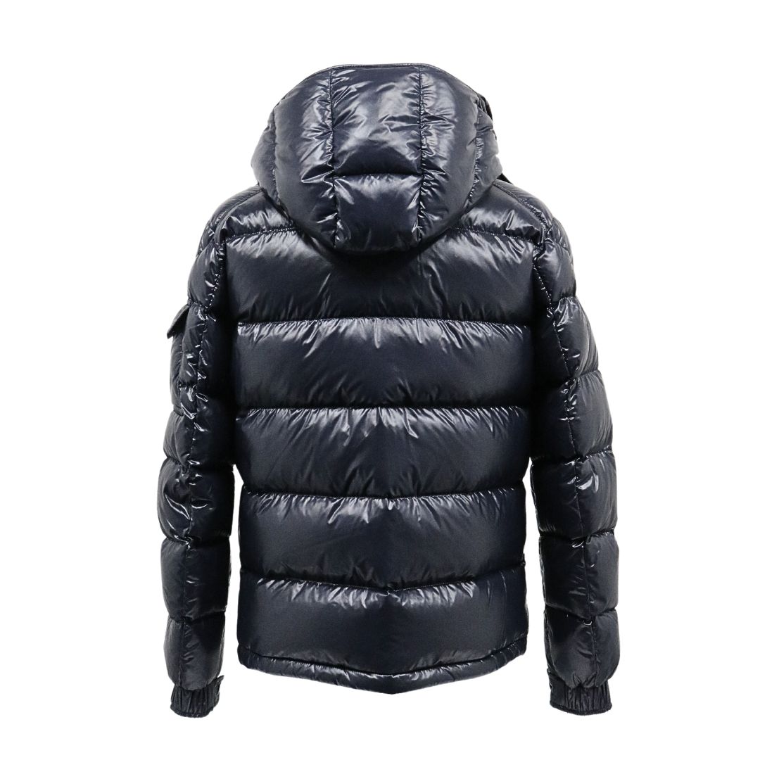 MONCLER MAYA モンクレール マヤ メンズ ダウンジャケット 1A53600 68950 ネイビー NAVY 紺 サイズ2 アウター フード ロゴパッチ