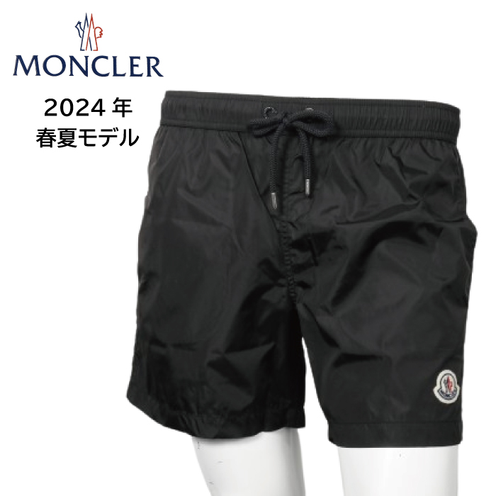 MONCLER モンクレールメンズ スイムパンツ 2C00004 53326 ブラック BLACK 黒