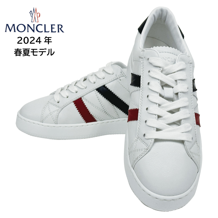 MONCLER モンクレール レディース スニーカー 靴 4M00220 M3126 WHITE 白 SNEAKERS