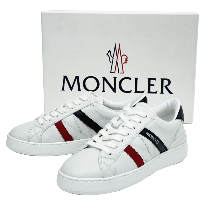 MONCLER モンクレール レディース スニーカー 靴 4M00220 M3126 WHITE 白 SNEAKERS サイズ36