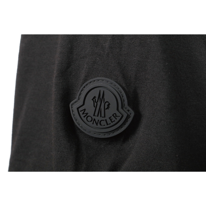 MONCLER  モンクレール メンズ カットソー Tシャツ 8C00002 89A17 ブラック BLACK 黒 サイズS