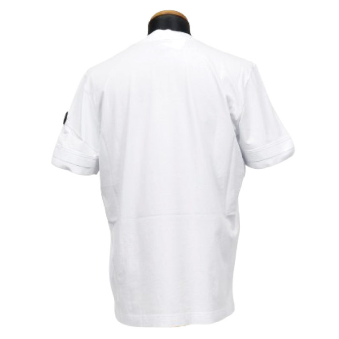 MONCLER  モンクレール メンズ カットソー Tシャツ 8C00002 89A17 ホワイト WHITE 白 サイズS