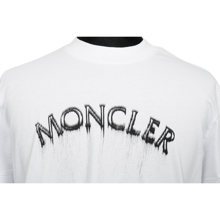MONCLER  モンクレール メンズ カットソー Tシャツ 8C00002 89A17 ホワイト WHITE 白 サイズS