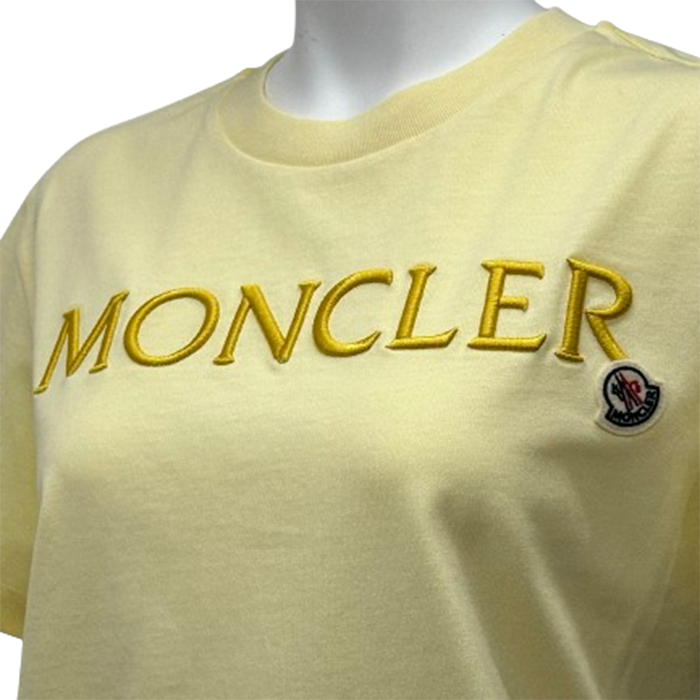 モンクレール MONCLER レディース カットソー 8C00006 829HP イエロー 黄 YELLOW Sサイズ