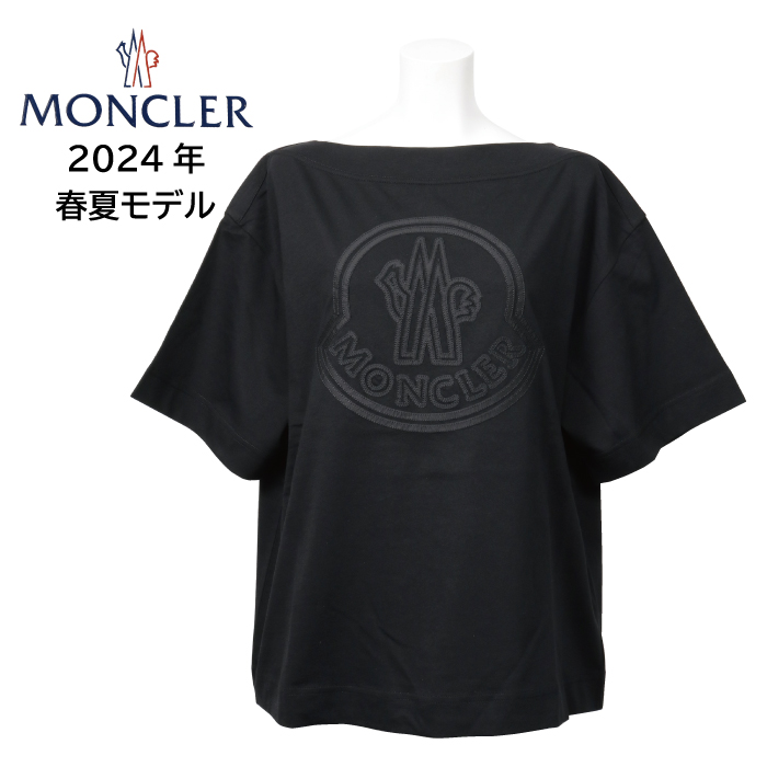 MONCLER  モンクレール カットソー 8C00032 89AIJ ブラック BLACK 黒