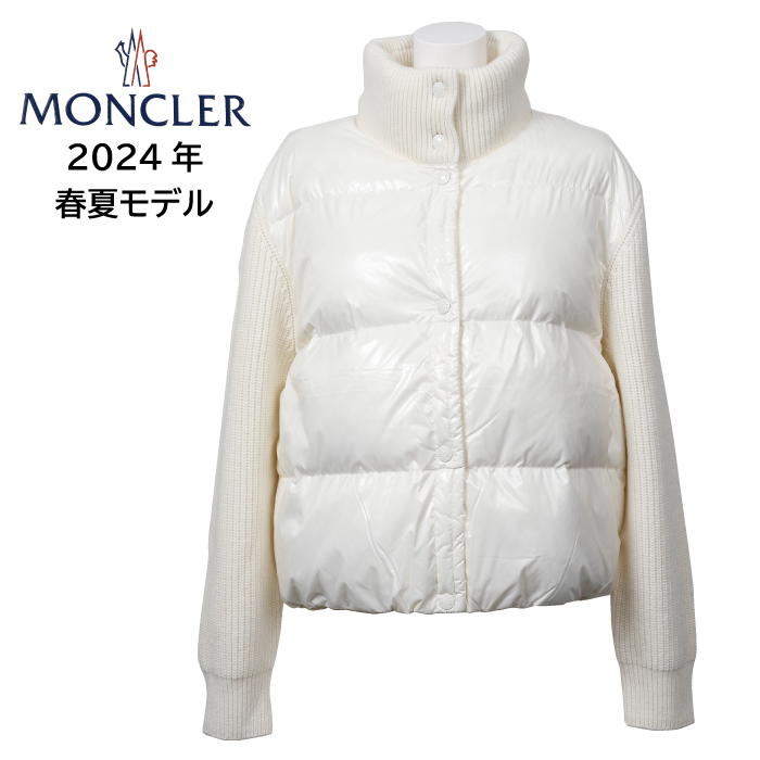 MONCLER モンクレール レディース ダウンジャケット 9B00002 M1241 ホワイト WHITE 白 サイズS