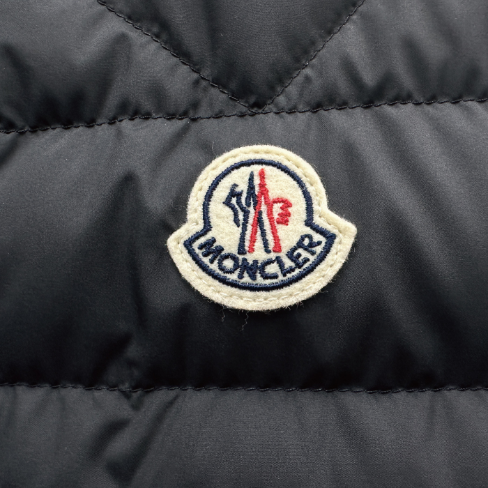 MONCLER ALFIT モンクレール アルフィット メンズ  ダウン ジャケット 1A00140 54A81 ブラック BLACK 黒 サイズ1