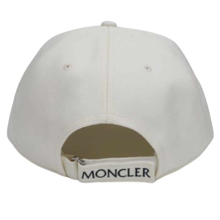MONCLER モンクレール メンズ ベースボールキャップ 帽子 CAP 3B00002 0U162 ホワイト WHITE 白 