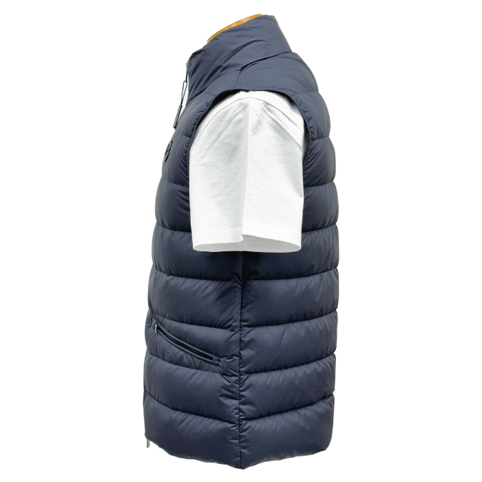 MONCLER LECHTAL モンクレール レヒタール メンズ  ダウンベスト ジレ 1A001 39549SK ネイビー NAVY 紺 サイズ1