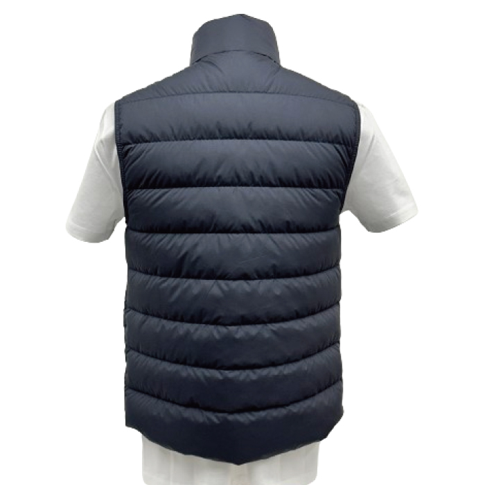 MONCLER LECHTAL モンクレール レヒタール メンズ  ダウンベスト ジレ 1A001 39549SK ネイビー NAVY 紺 サイズ1