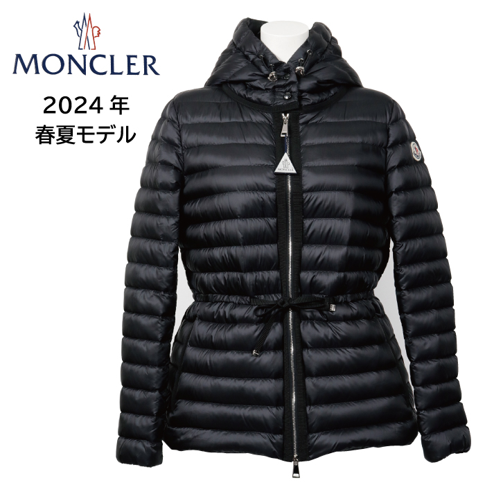MONCLER RAIE モンクレールライエ レディース ダウンコート 1A10300 53048 ブラック BLACK 黒 サイズ0