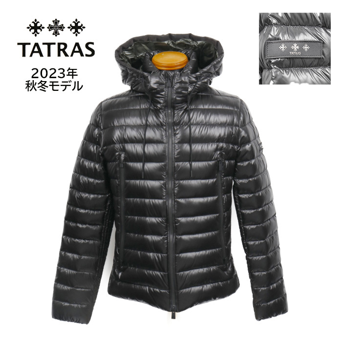 タトラス TATRAS ダウンジャケット メンズ AGOLONO MTLA23A4178-D ブラック BLACK 黒