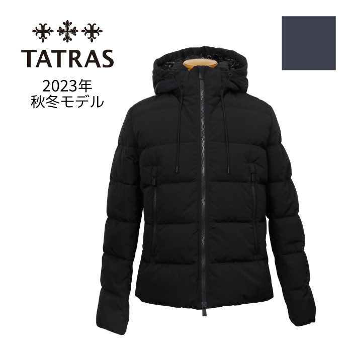 タトラス TATRAS ダウンジャケット メンズ SINAMI MTLA23A4183-D ブラック BLACK 黒