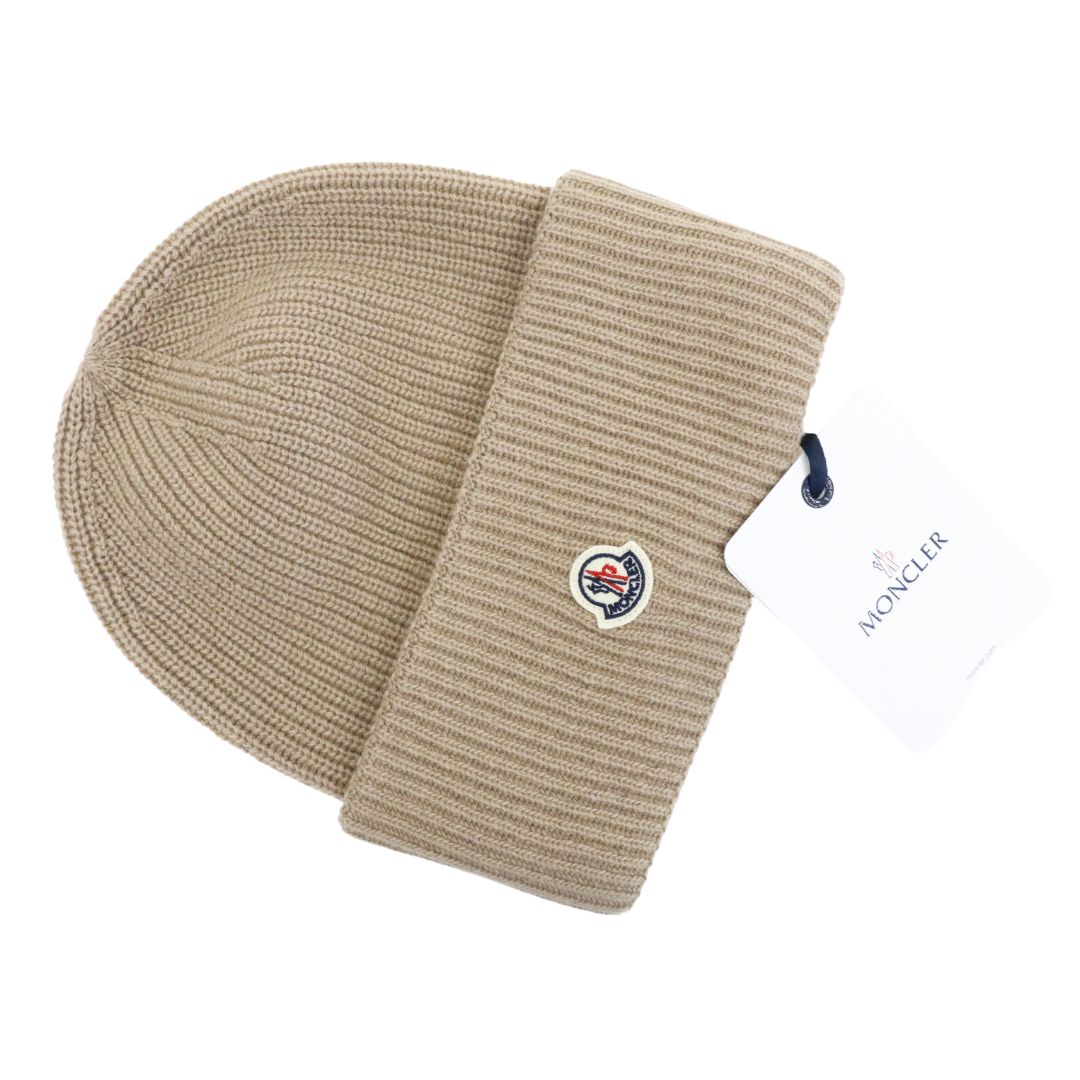 MONCLER モンクレール レディース ニットキャップ 3B00048 M1241 ベージュ【BEIGE】