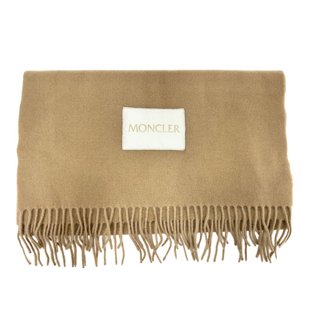 MONCLER モンクレール レディース マフラー SCARF 3C00024 595MA ベージュ BEIGE