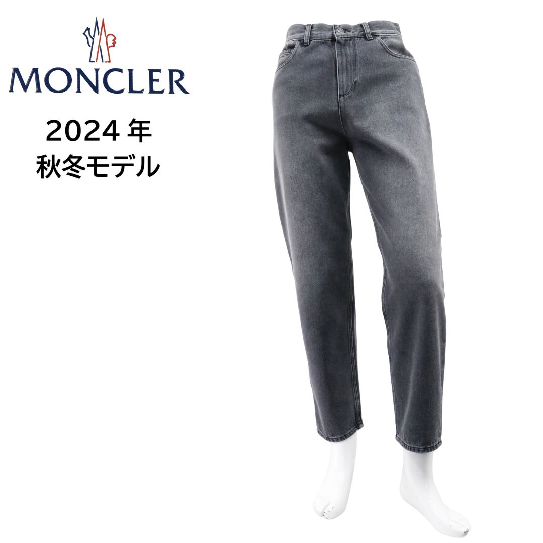 MONCLER モンクレール レディース パンツ 2A00013 597ZH ブラック BLACK 黒 BOTTOMS 40