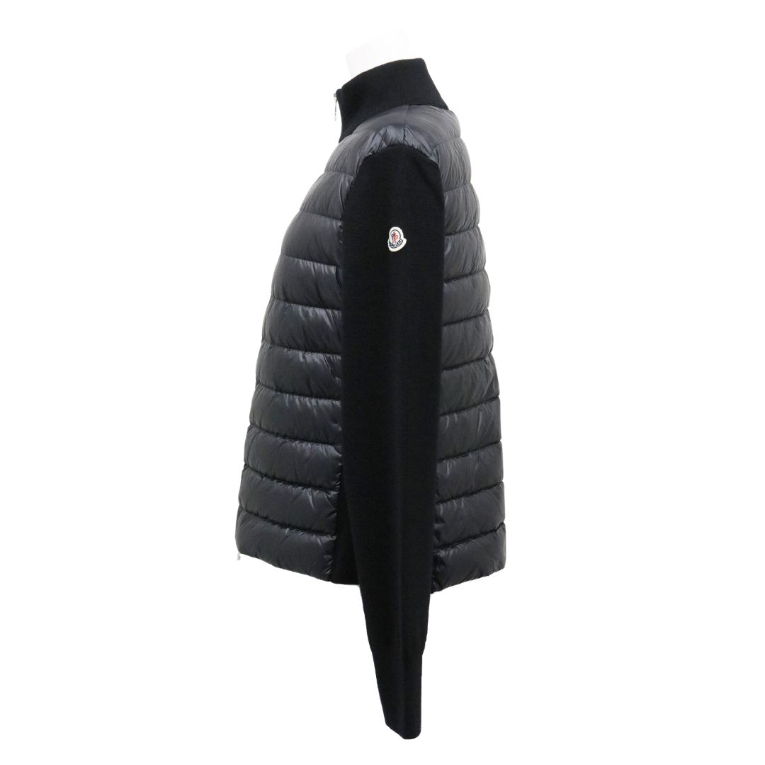 MONCLER モンクレール レディース ダウンジャケット 9B00014 M1131 選べるカラー 選べるサイズ ブラック BLACK 黒 ホワイト WHITE 白 ダウン ニット カーディガン