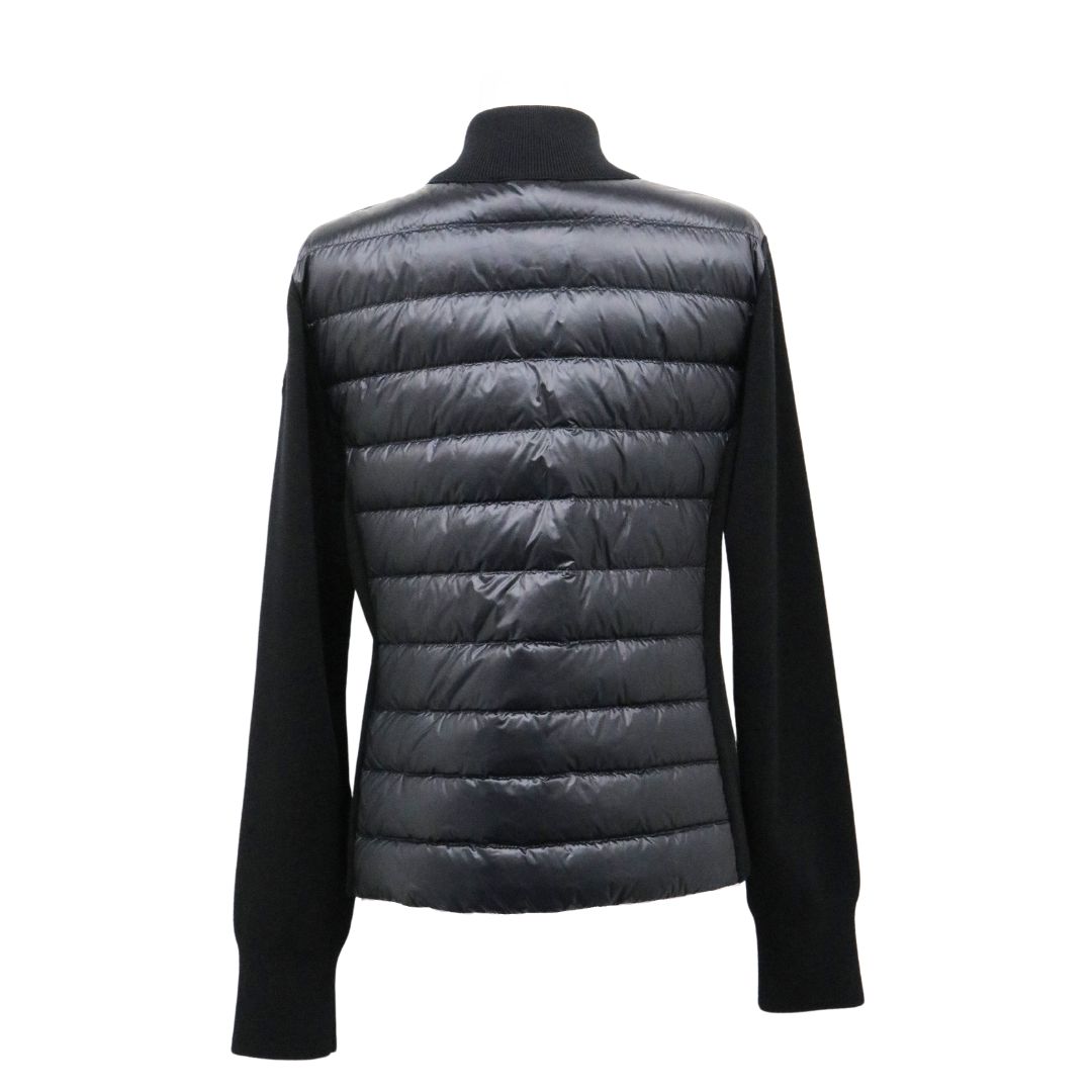 MONCLER モンクレール レディース ダウンジャケット 9B00014 M1131 選べるカラー 選べるサイズ ブラック BLACK 黒 ホワイト WHITE 白 ダウン ニット カーディガン