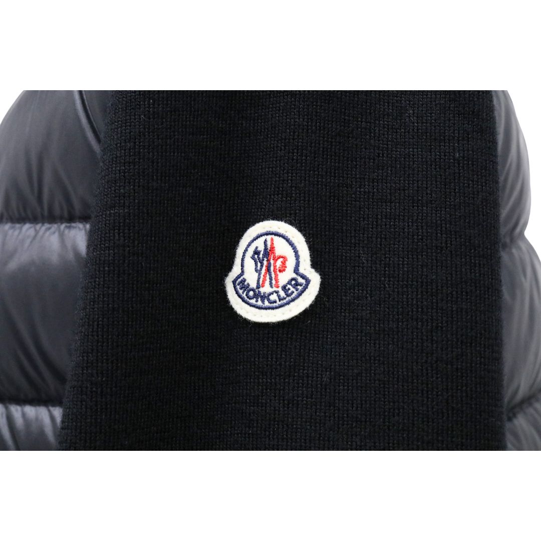 MONCLER モンクレール レディース ダウンジャケット 9B00014 M1131 選べるカラー 選べるサイズ ブラック BLACK 黒 ホワイト WHITE 白 ダウン ニット カーディガン