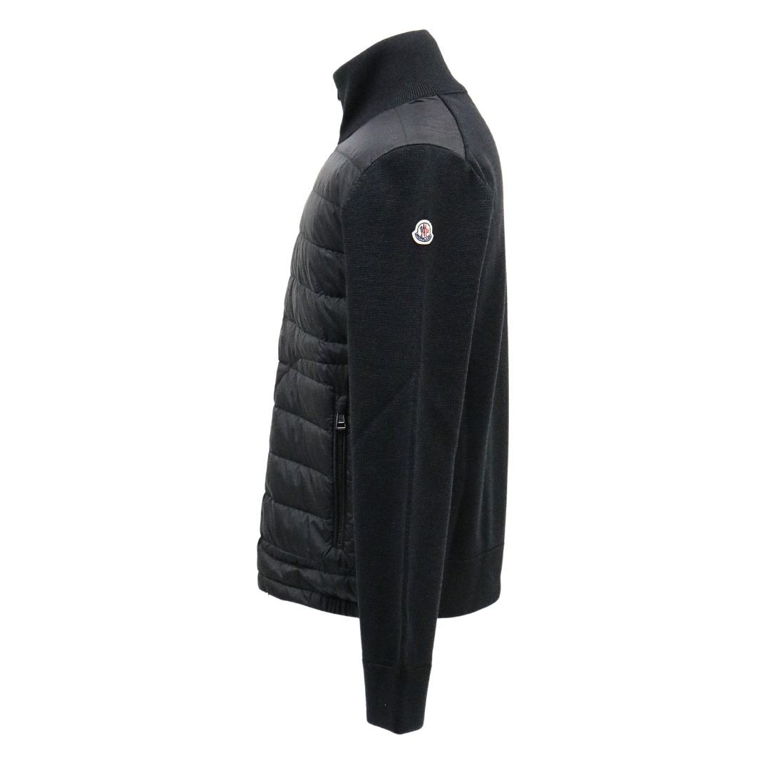 MONCLER モンクレール メンズ ダウンジャケット 9B50700 A9341 ネイビー NAVY 紺 サイズM アウター ロゴパッチ フード付き 