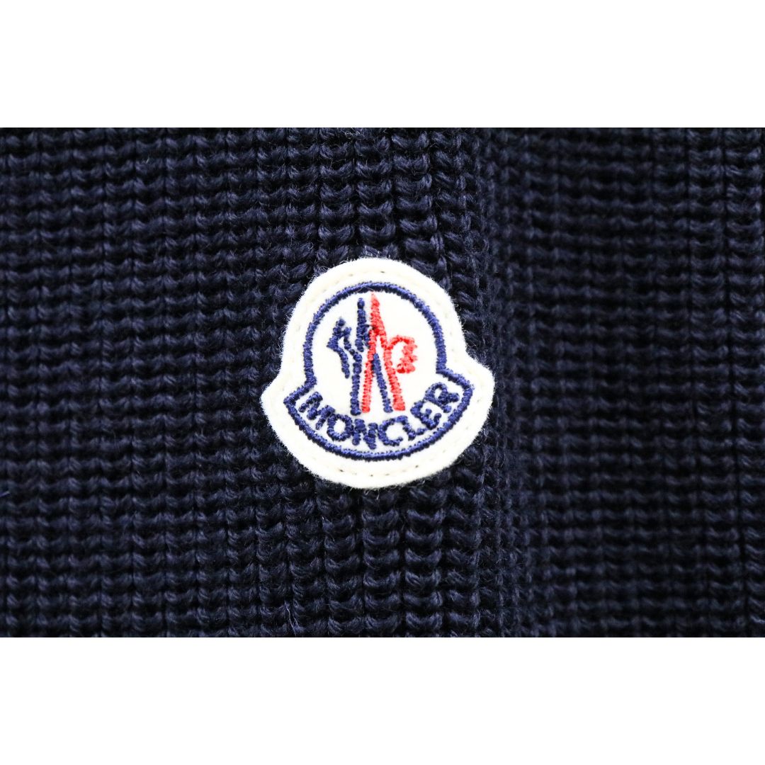  【完売御礼】MONCLER モンクレール メンズ カーディガン ニット ダウンジャケット 9B50800 A9340 ネイビー NAVY サイズS