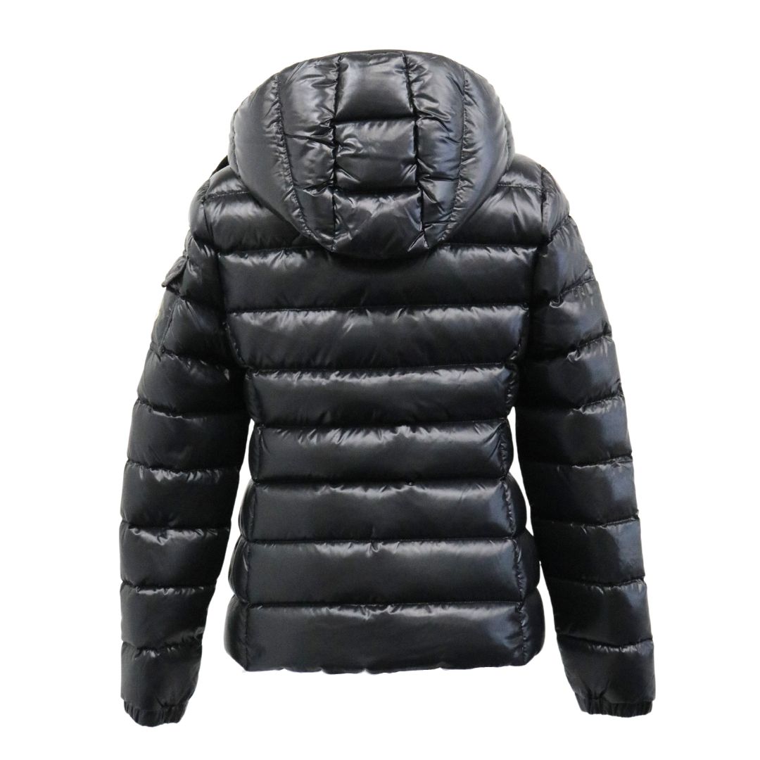 MONCLER BADY モンクレール バディ レディース ショートダウンジャケット 1A52400 68950 ブラック BLACK 黒 サイズ1 アウター ロゴパッチ フード付き