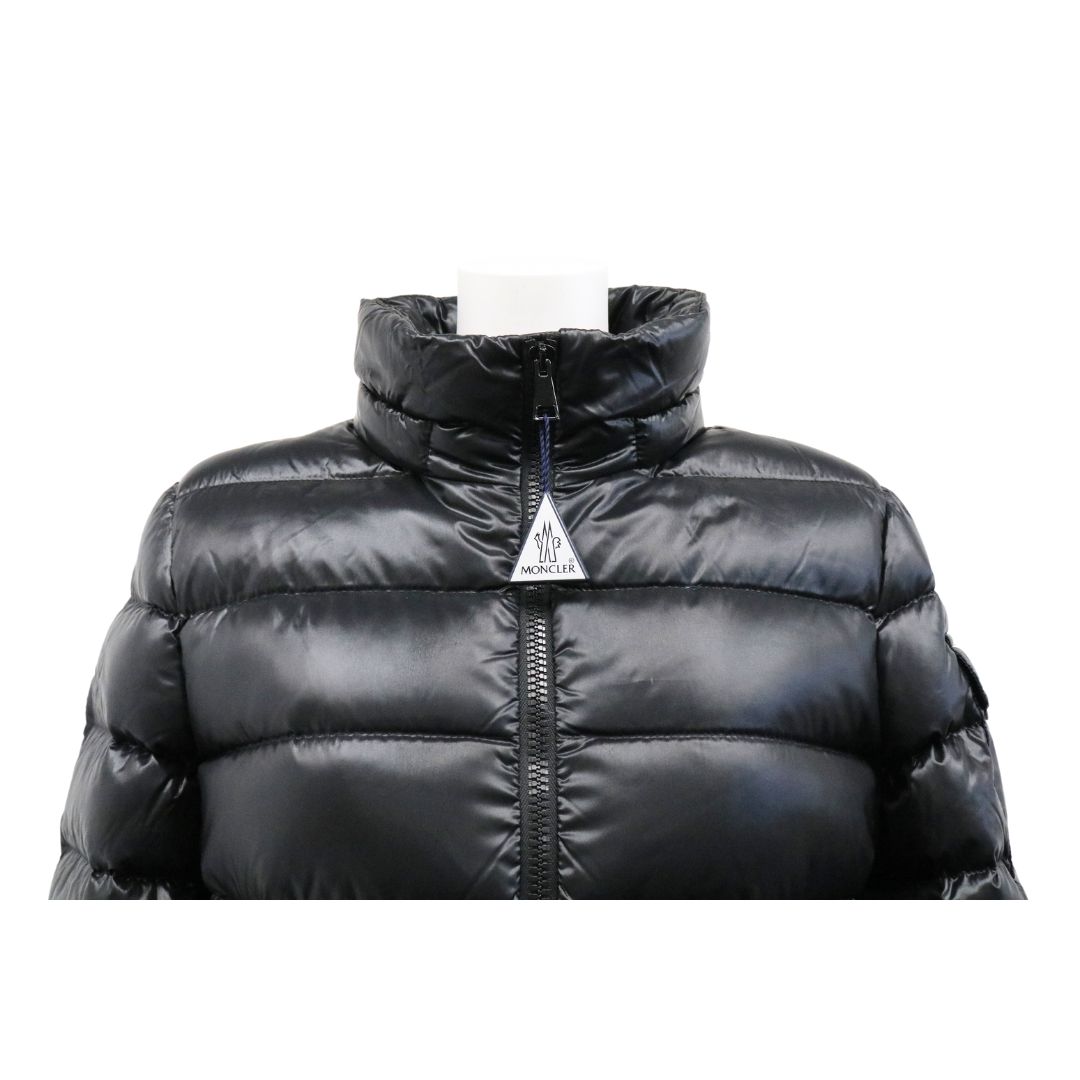 MONCLER BADY モンクレール バディ レディース ショートダウンジャケット 1A52400 68950 ブラック BLACK 黒 サイズ1 アウター ロゴパッチ フード付き