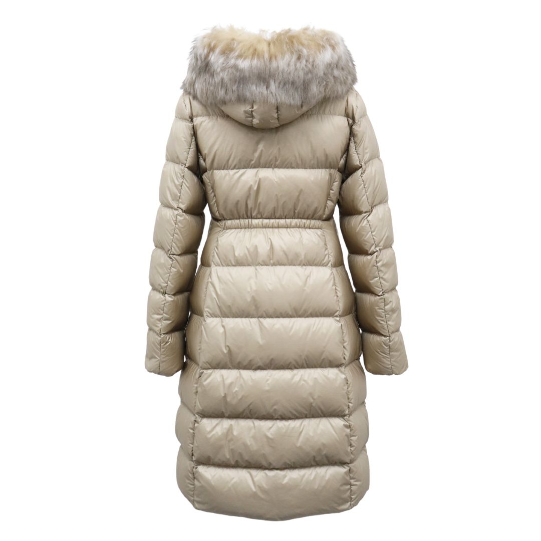 【完売御礼】 MONCLER BOEDIC モンクレール ボエディック レディース ダウンコート 1C00022 595FE ベージュ BEIGE サイズ1