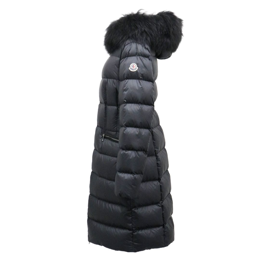  【完売御礼】MONCLER BOEDIC モンクレール ボエディック レディース ダウンコート 1C00022 595FE ブラック BLACK  サイズ1 