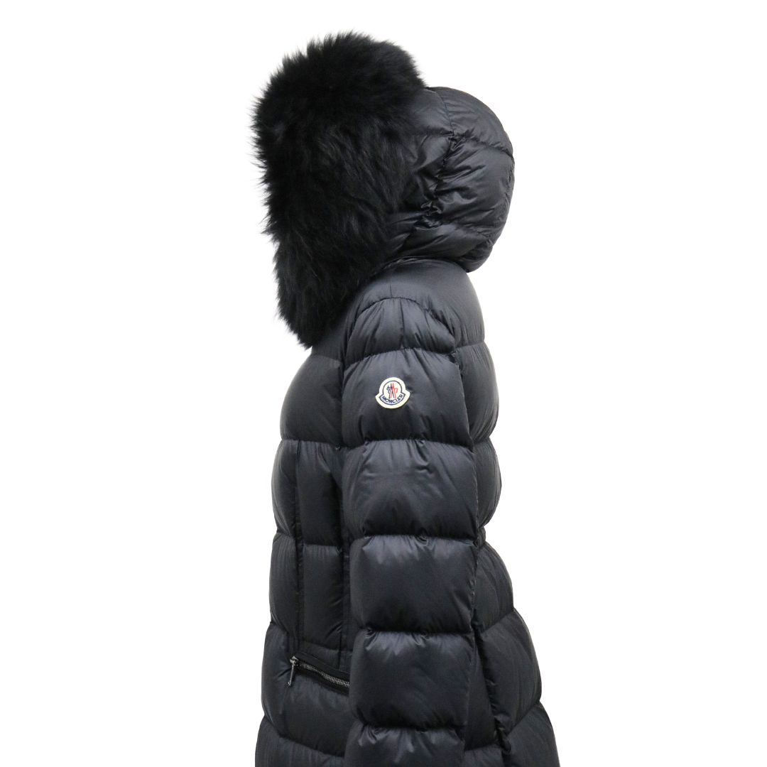  【完売御礼】MONCLER BOEDIC モンクレール ボエディック レディース ダウンコート 1C00022 595FE ブラック BLACK  サイズ1 