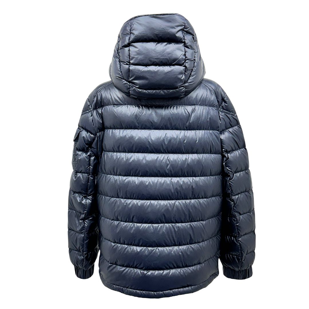 MONCLER DALLES モンクレール ダレス レディース ダウンジャケット1A00178 595ZZ ネイビー NAVY 紺 サイズ1 アウター 軽量 フード ロゴパッチ