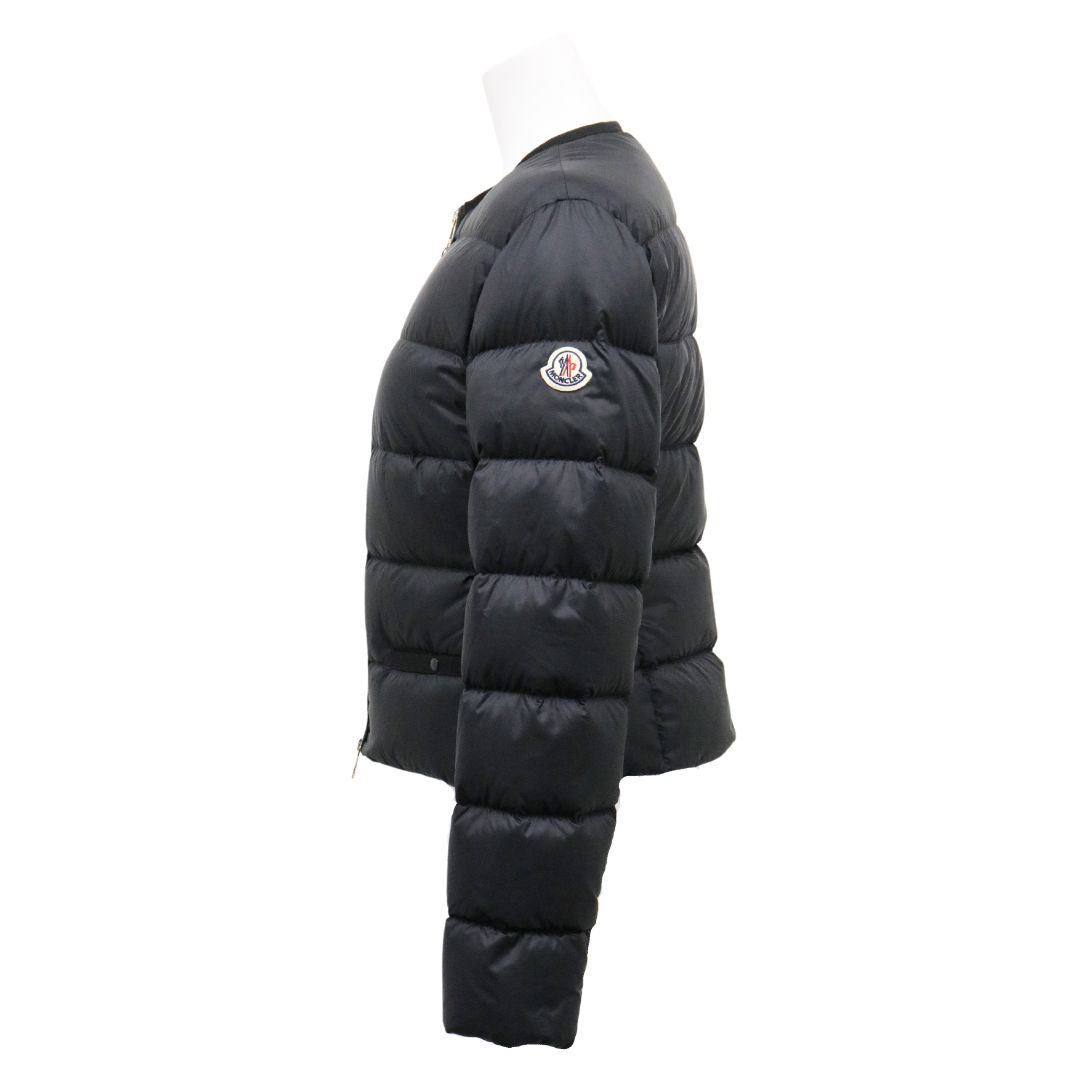 多慶屋公式サイト / MONCLER LAURINE モンクレール ロリーン レディース ショートダウンジャケット 1A00101 595FE  ブラック BLACK 黒 ベージュ BEIGE 選べるサイズ 選べるカラー アウター ロゴパッチ