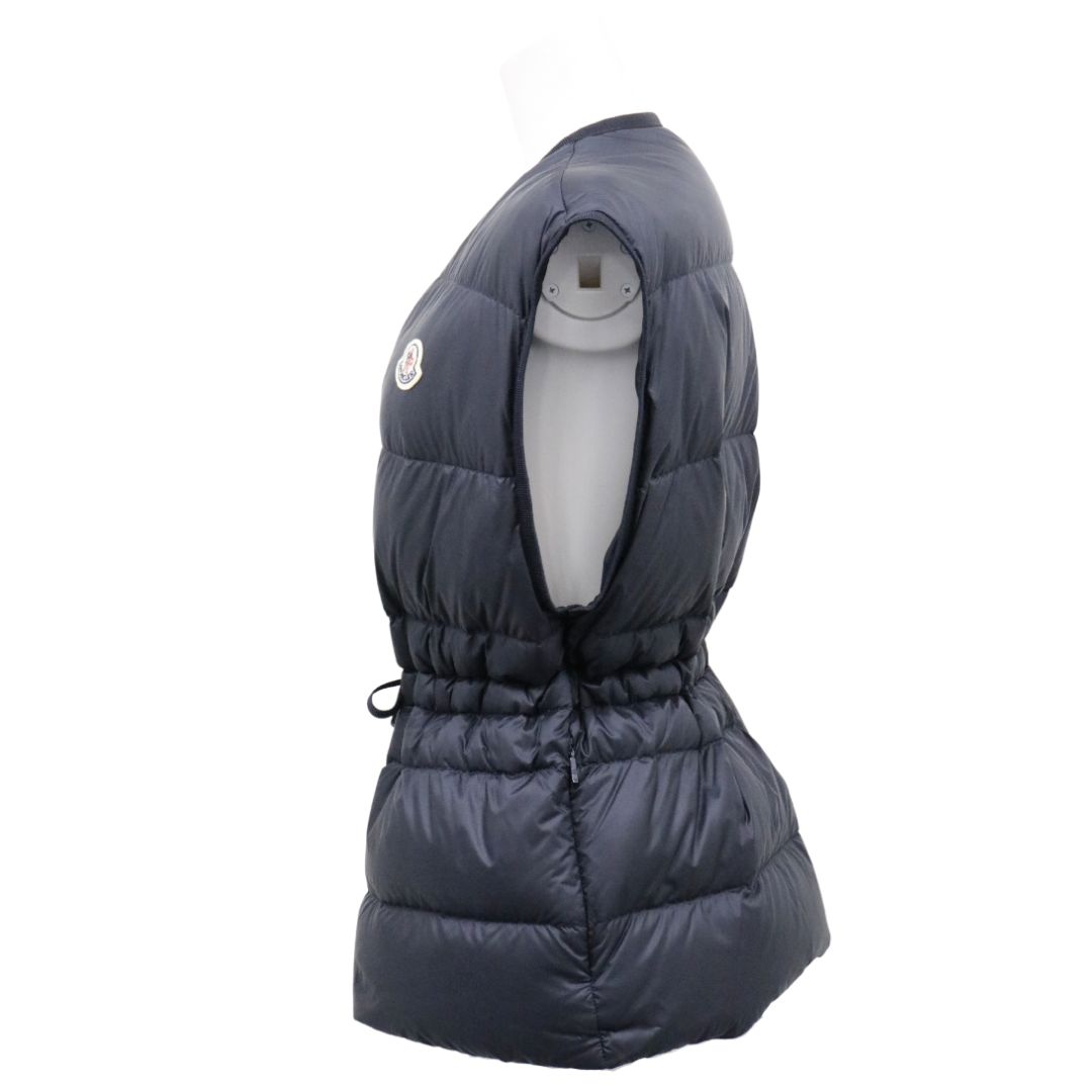 【完売御礼】 MONCLER NAI モンクレール ナイ レディース ダウンベスト 1A00060 595FE ネイビー NAVY サイズ1